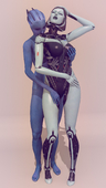 3D Asari Blender Edi Liara_T'Soni Mass_Effect XNALara vittorio // 1080x1920 // 1.0MB // jpg