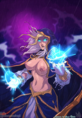 Hearthstone Jaina_Proudmoore World_of_Warcraft atryl // 910x1300 // 1.2MB // png