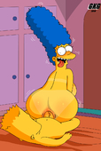 Bart_Simpson Marge_Simpson The_Simpsons gkg // 807x1200 // 299.8KB // jpg