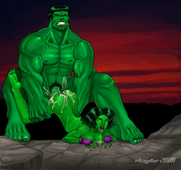 Avengers Marvel_Comics She-Hulk_(Jennifer_Walters) The_Hulk_(Bruce_Banner) // 974x917 // 217.4KB // jpg