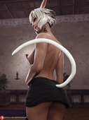 3D Blender Final_Fantasy_(series) Final_Fantasy_XIV Miqo'te Y'shtola_Rhul darkbahamuth // 1417x1900 // 245.3KB // jpg