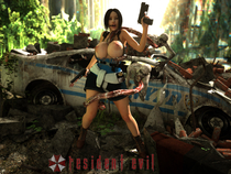 3D 3DXArt Jill_Valentine Resident_Evil // 3400x2550 // 1.1MB // jpg