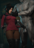 3D Ada_Wong Blender Resident_Evil Resident_Evil_4_Remake lazper // 2000x2800 // 5.4MB // png