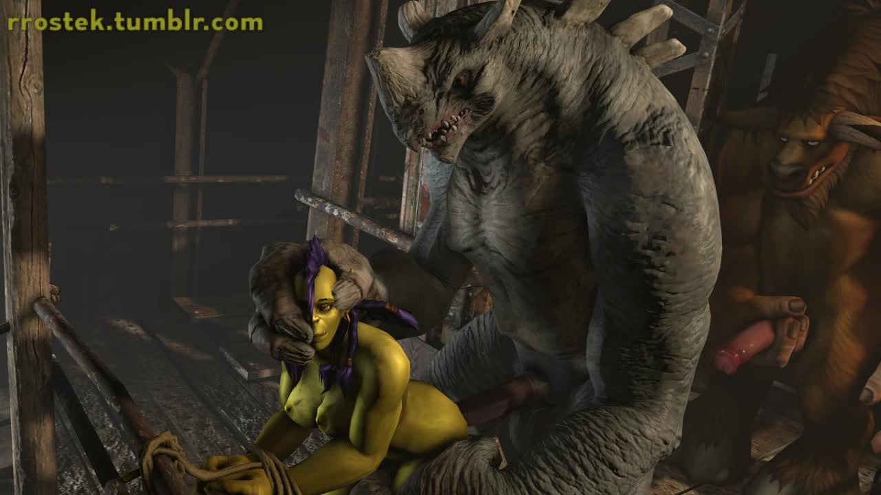 3D Animated Orc RrostekSFM Sound Source_Filmmaker World_of_Warcraft // 1280x720 // 1.4MB // webm