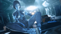 3D Animated Cortana Halo Source_Filmmaker hantzgruber // 640x360 // 5.9MB // gif