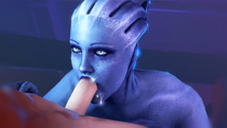 3D Animated Asari Fugtrup Liara_T'Soni Mass_Effect Source_Filmmaker // 500x281 // 1000.4KB // gif