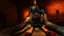 3D Alixstraza Bioshock Bioshock_Infinite Deathclaw Elizabeth_Comstock Fallout Source_Filmmaker Vault_Suit // 1920x1080 // 2.5MB // jpg