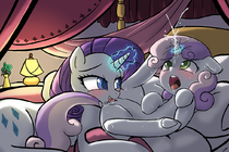 My_Little_Pony_Friendship_Is_Magic Nekome Rarity Sweetie_Belle // 1125x750 // 745.9KB // png