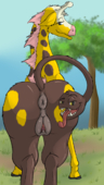 Girafarig_(Pokémon) Pokemon // 1080x1920 // 1.2MB // png