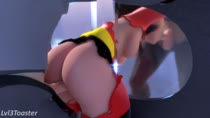 Animated Blender Helen_Parr Lvl_3_Toaster The_Incredibles_(film) // 1280x720 // 972.8KB // mp4