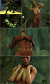 3D Cassie_Cage Mortal_Kombat Mortal_Kombat_X Reptile Smokescreen117 Source_Filmmaker // 1920x3240 // 3.2MB // jpg