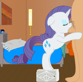 Animated My_Little_Pony_Friendship_Is_Magic Rarity carnifex // 810x800 // 387.0KB // gif