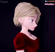 3D Animated Blender Elise_OC Sound audiodude tyviania // 1142x1080 // 14.5MB // webm