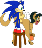 Adventures_of_Sonic_the_Hedgehog Crossover Kitty_Katswell Sonic_The_Hedgehog T.U.F.F._Puppy // 883x1014 // 33.8KB // png