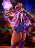 3D Blender Overwatch Sombra fireboxstudio // 2806x3840 // 2.5MB // jpg