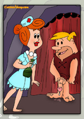 Barney_Rubble CartoonValley The_Flintstones Wilma_Flintstone // 465x660 // 74.7KB // jpg