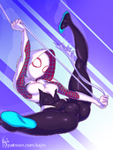 Gwen_Stacy Marvel Spider-Gwen Spider-Man_(Series) kajinman // 825x1100 // 655.1KB // jpg
