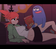 Animated Foster's_Home_for_Imaginary_Friends Frankie_Foster bloo kyde // 1350x1175 // 5.2MB // gif