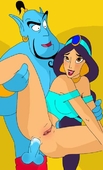 Aladdin Disney_(series) Genie_(Aladdin) Princess_Jasmine // 400x658 // 42.6KB // jpg