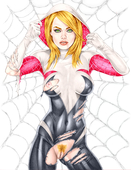 Armando_Huerta Emma_Stone Gwen_Stacy Marvel_Comics Spider-Gwen Spider-Man_(Series) // 1055x1368 // 1.6MB // png