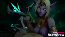 3D Animated ArawAraw League_of_Legends Miss_Fortune Soraka Sound // 852x480 // 3.9MB // mp4