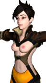 3D Blender Overwatch Pewposterous Tracer // 1080x1920 // 1.5MB // png