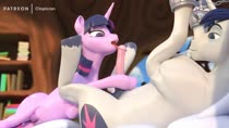 3D Animated Clopician My_Little_Pony_Friendship_Is_Magic Shining_Armor Sound Twilight_Sparkle // 960x540 // 24.3MB // webm