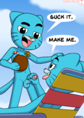 Gumball_Watterson Incognitymous Nicole_Watterson The_Amazing_World_of_Gumball // 1543x2160 // 742.9KB // png