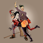 Batman_(Series) DC_Comics Harley_Quinn Joker Tarusov // 2000x2000 // 970.0KB // jpg