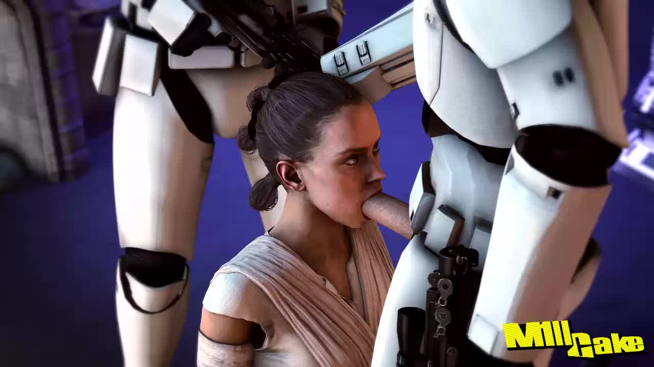 3D Animated Rey Source_Filmmaker Star_Wars:_The_Force_Awakens Stormtrooper m1llcake // 1280x720 // 1.0MB // webm