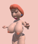 3D Animated Family_Guy Lois_Griffin // 389x450 // 2.0MB // gif