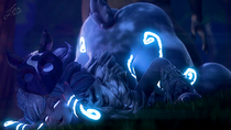 3D Animated Kindred League_of_Legends Sound adriandustred // 1280x720, 12s // 43.2MB // mp4