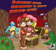 Diddy_Kong Dixie_Kong hypnofire86 // 1002x900 // 315.1KB // jpg