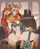 Battlerite Freya_(Battlerite) splashbrush // 1566x1900 // 1.4MB // jpg