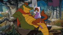 Animated Captain_Crocodile Dogtrap Maid_Marian Robin_Hood // 1000x563 // 850.2KB // gif