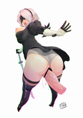 Android_2B Nier_Automata // 1000x1414 // 627.4KB // png