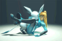 3D Animated Metroid Pokemon Samus_Aran Source_Filmmaker // 400x267 // 981.8KB // gif