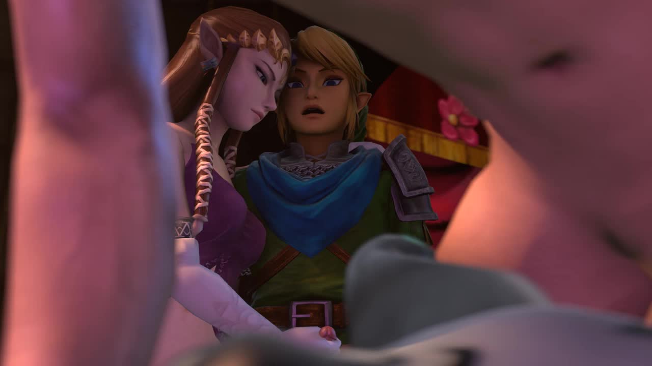3D Animated Link Midna Princess_Zelda Secaz Source_Filmmaker The_Legend_of_Zelda // 1280x720 // 2.9MB // webm