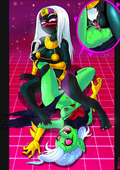 Duck_Dodgers Lord_Dominator Queen_Tyr'ahnee Shadman Wander_Over_Yonder // 992x1403 // 687.6KB // jpg