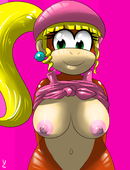 Dixie_Kong Donkey_Kong_(Game) Virate-Chip // 950x1240 // 503.3KB // png