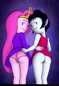 Adventure_Time Love-Star Marceline_the_Vampire_Queen Princess_Bubblegum // 968x1408 // 360.1KB // jpg