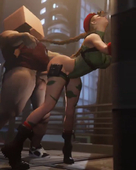 3D Animated Cammy_White NeonDextrose Sound Street_Fighter rouge_nine // 720x900, 12.3s // 1.6MB // mp4