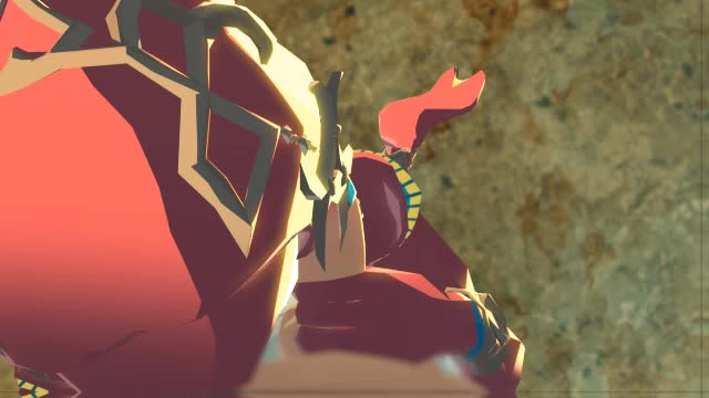 3D Animated Mipha Sable_Serviette The_Legend_of_Zelda The_Legend_of_Zelda_Breath_of_the_Wild // 640x360 // 1.8MB // webm