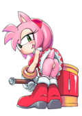 Adventures_of_Sonic_the_Hedgehog Amy_Rose Tojyo // 906x1280 // 578.8KB // png