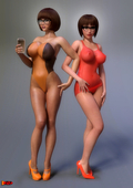3D Scooby_Doo_(Series) Velma_Dinkley // 600x848 // 63.2KB // jpg