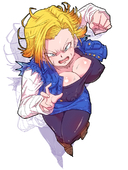 Android_18 Dragon_Ball_Z // 768x1024 // 581.0KB // png