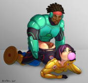 Big_Hero_6 Dieselbrain GoGo_Tomago Wasabi // 1280x1214 // 931.9KB // png