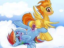 My_Little_Pony_Friendship_Is_Magic Rainbow_Dash Spitfire Syoee_b // 1280x960 // 409.3KB // jpg