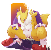 Digimon Renamon impmon // 1175x1149 // 852.5KB // png
