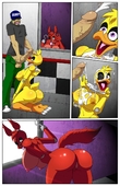 Chica_(Five_Nights_at_Freddy's) Five_Nights_at_Freddy's Foxy_(Five_Nights_at_Freddy's) The_Gecko_Ninja // 829x1280 // 261.7KB // jpg
